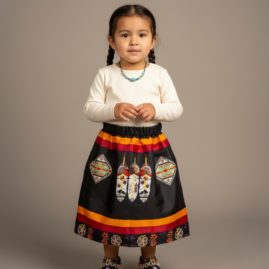 Infants Eagle Ribbon Skirt-1
