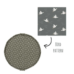 Organic Soft Babymat & Bag | Birds | play&go-4