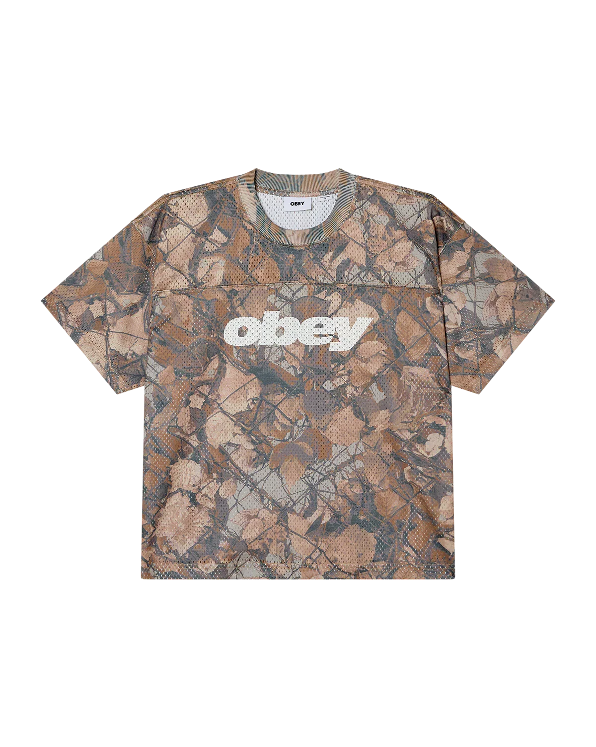 Obey 'Practice' Jersey - Fence Camo-1