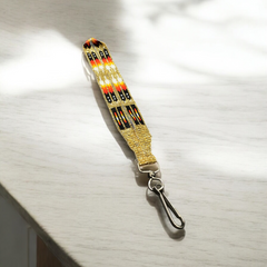 Golden Native American Style Wrist Lanyard-1