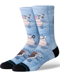 Stance x Pokémon 'Blastoise' Crew Socks - Blue-1