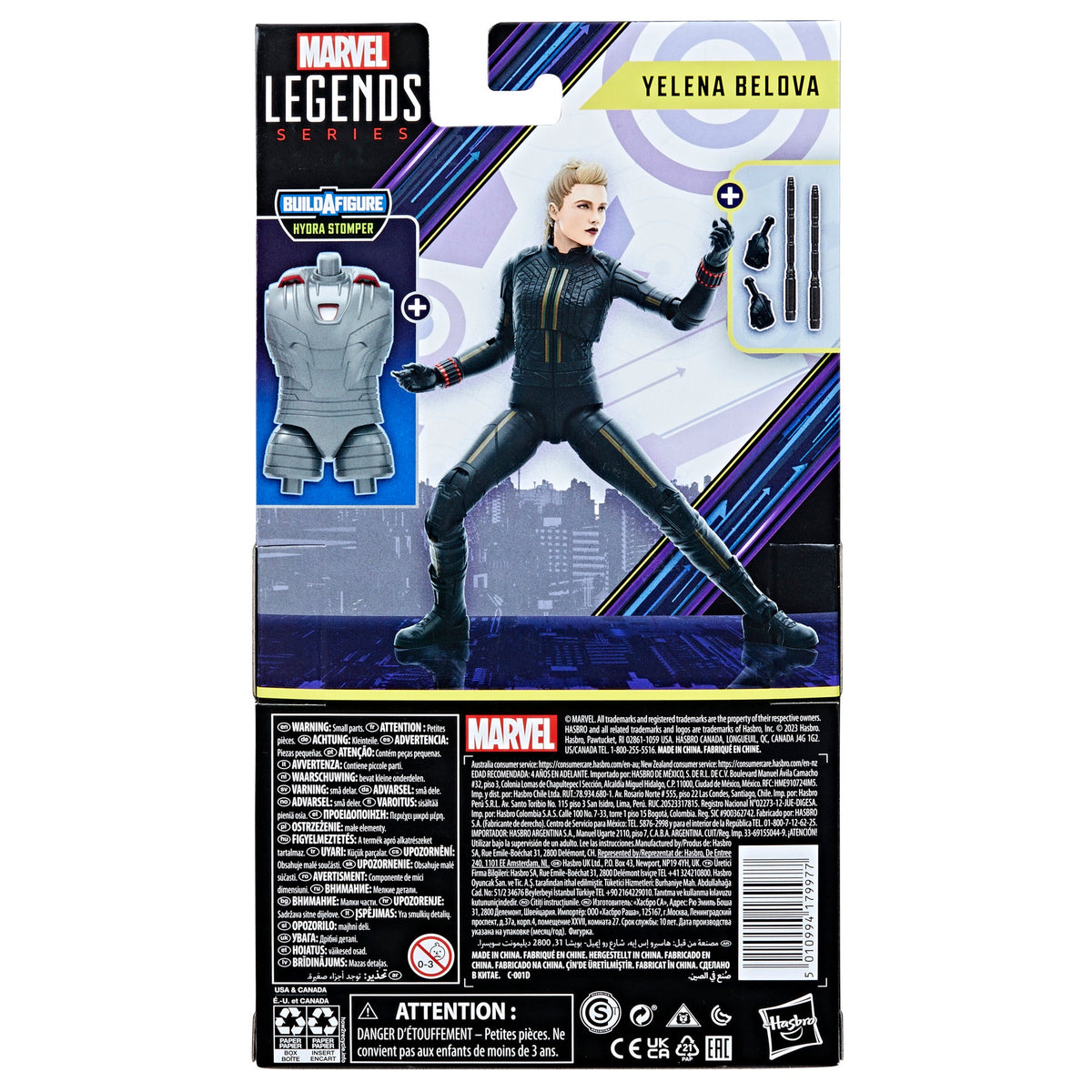 Marvel Legends Series Yelena Belova - HYDRA STOMPER Baf-6