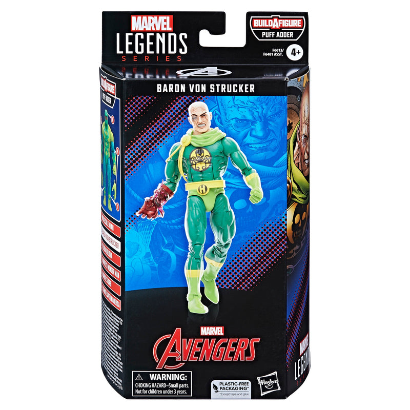 Marvel Legends Baron Von Strucker - Puff Adder BAF-1