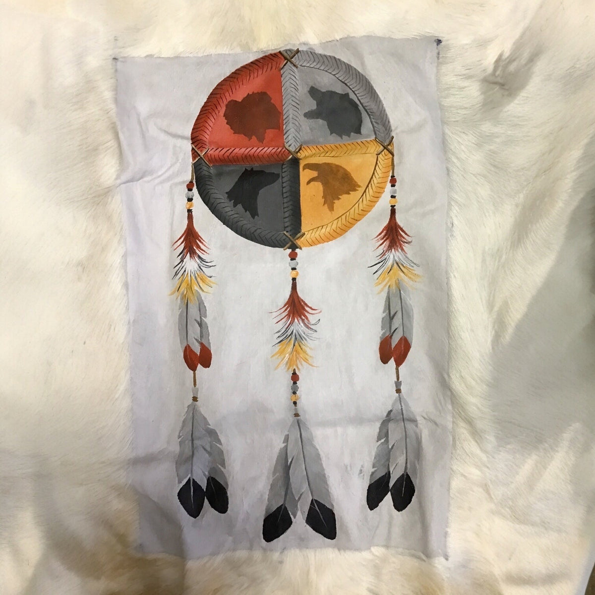 Dreamcatcher Hand Wall Painting-2