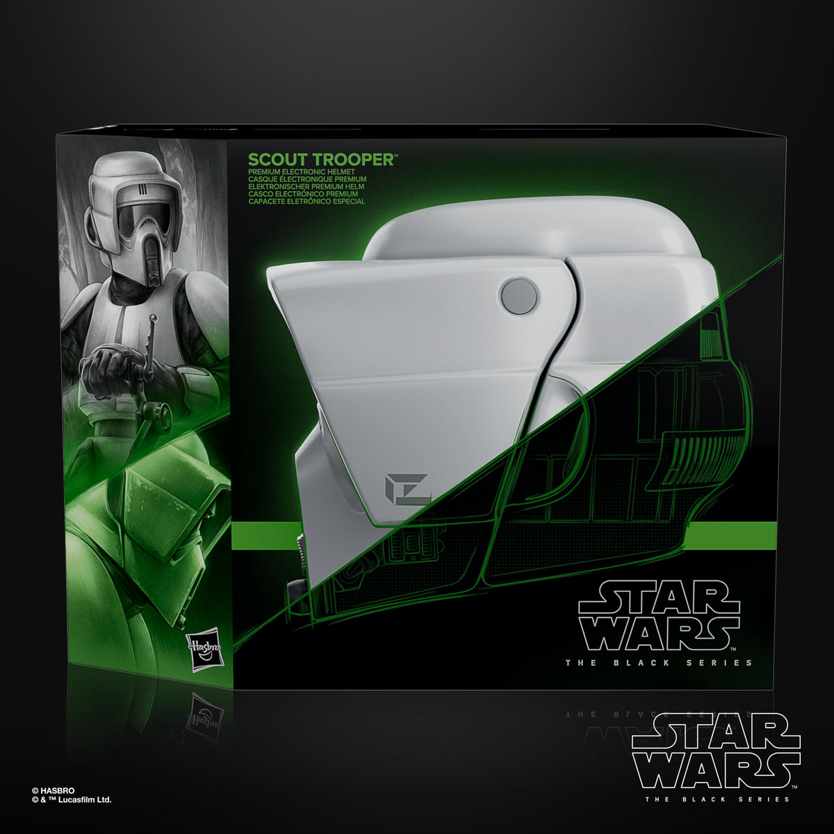 Star Wars The Black Series Scout Trooper Premium Electronic Helmet-8