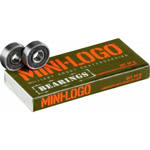Mini Logo 'Series 3' Bearings - Black-1