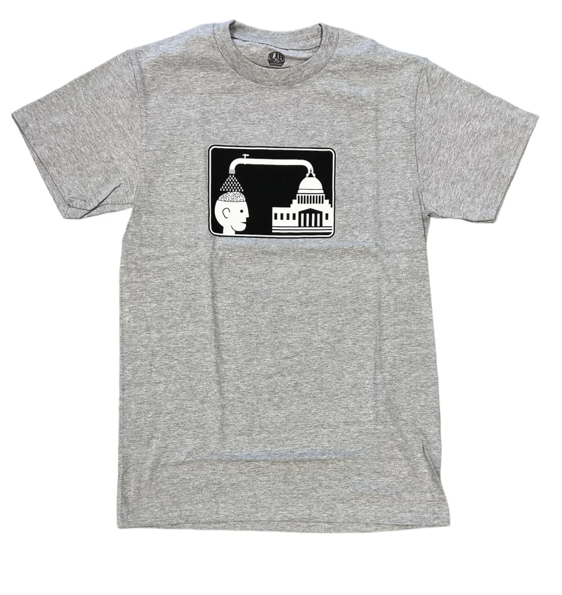 Alien Workshop 'Brainwash' Tee - Grey-1
