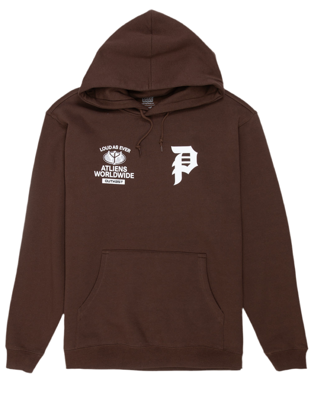 Primitive X Outkast 'Glow' Hoodie - Brown-1