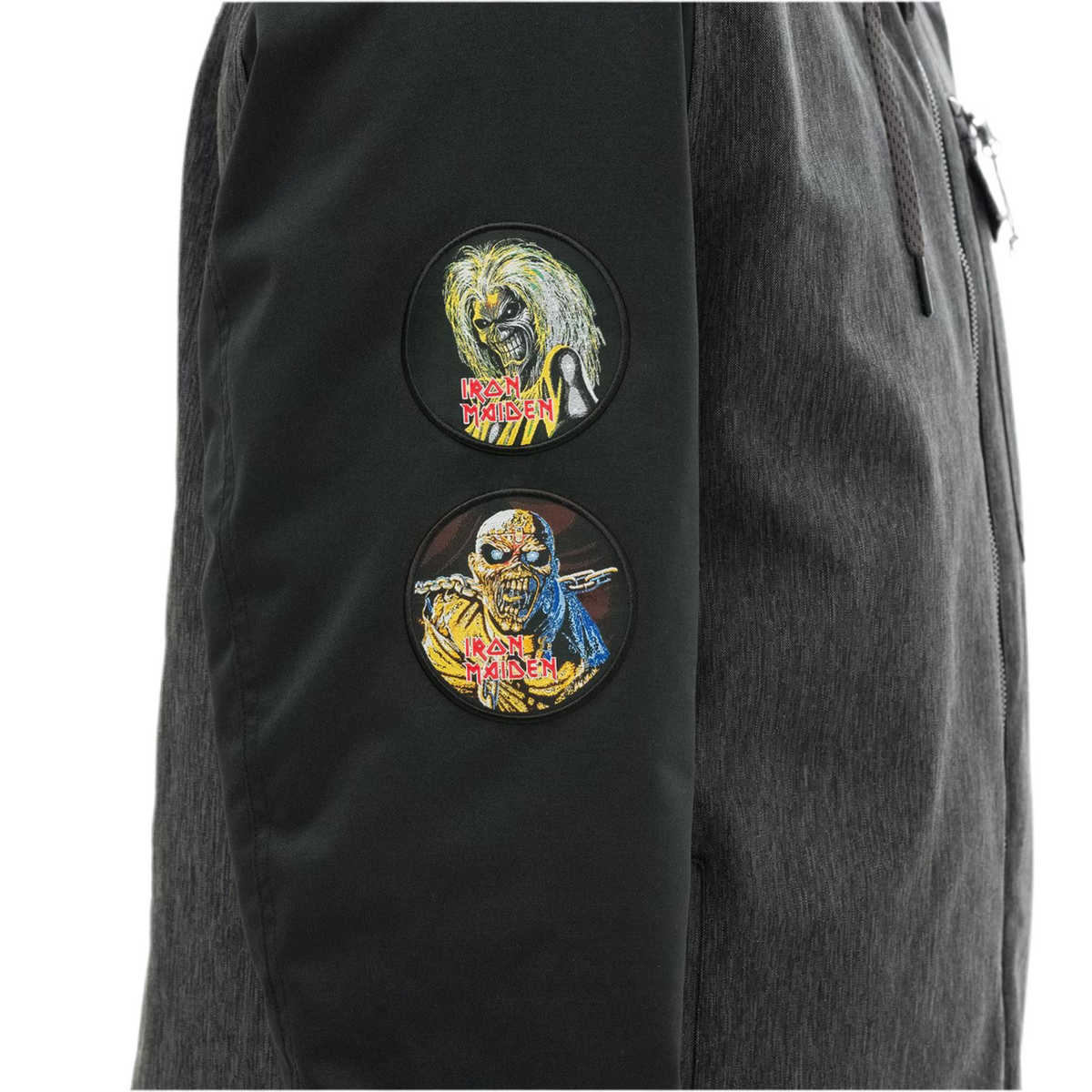 686 x Iron Maiden Insulated Battle Jacket - Grey/Black-5