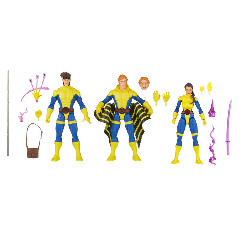 Hasbro Marvel Legends Series: Marvel’s Banshee, Gambit, & Psylocke-16
