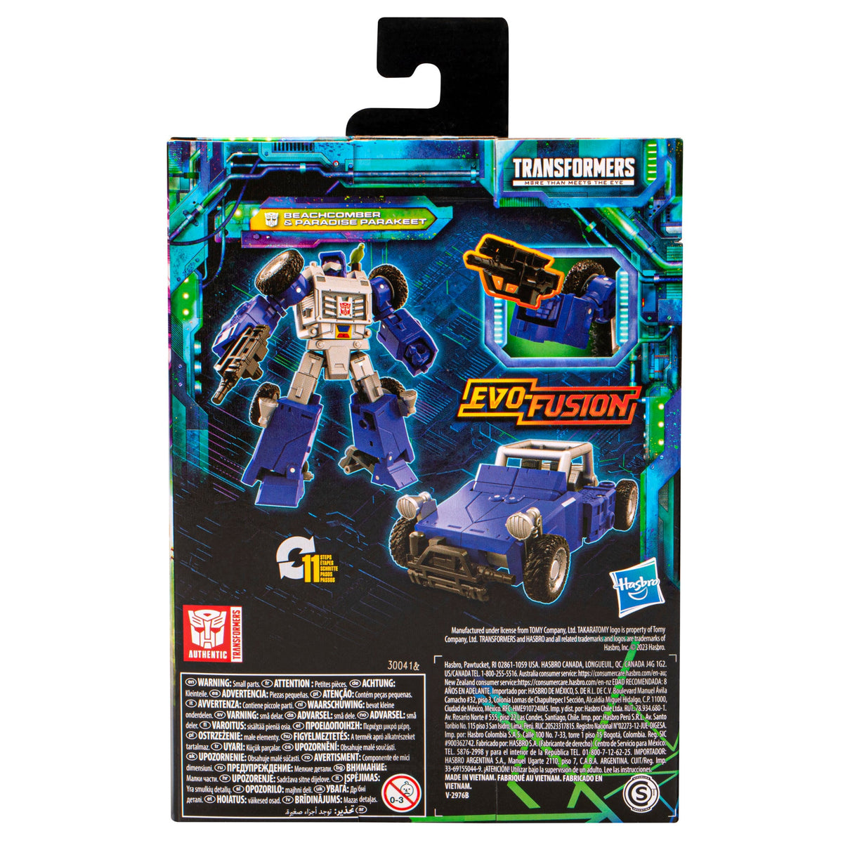Transformers Legacy Evolution Deluxe Beachcomber & Paradise Parakeet - Reissue-10