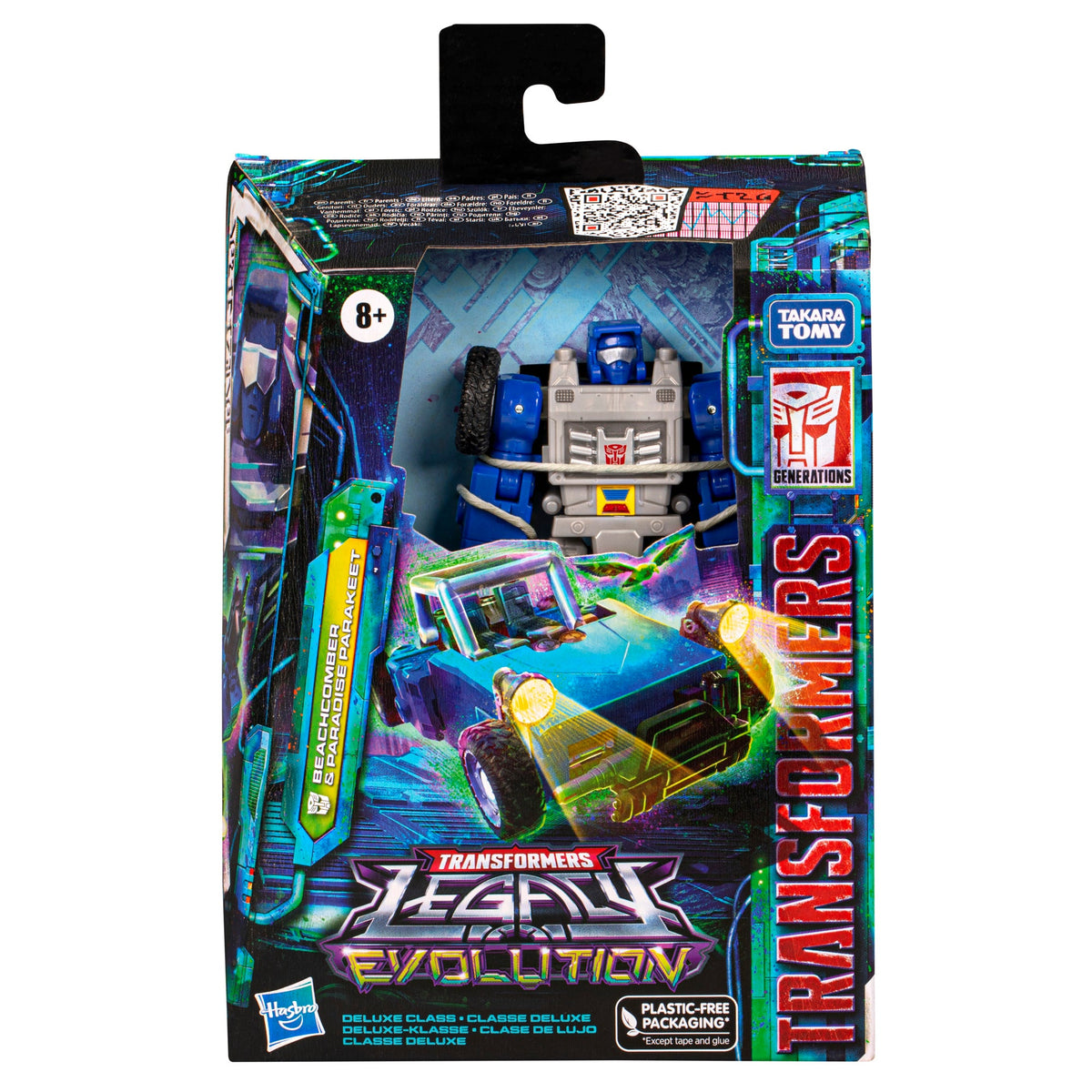 Transformers Legacy Evolution Deluxe Beachcomber & Paradise Parakeet - Reissue-13