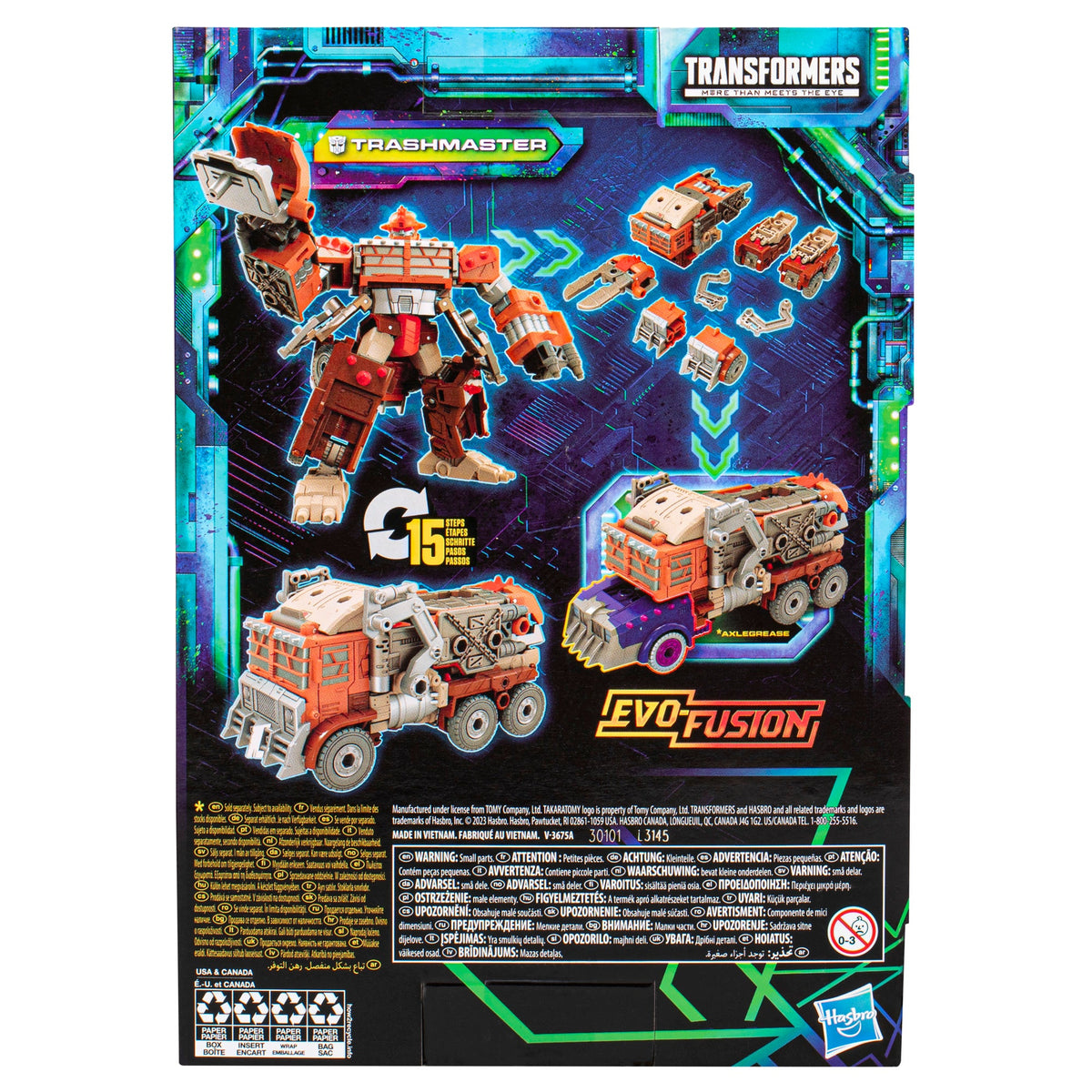 Hasbro - Transformers Legacy Evolution - Voyager Class Trashmaster-5