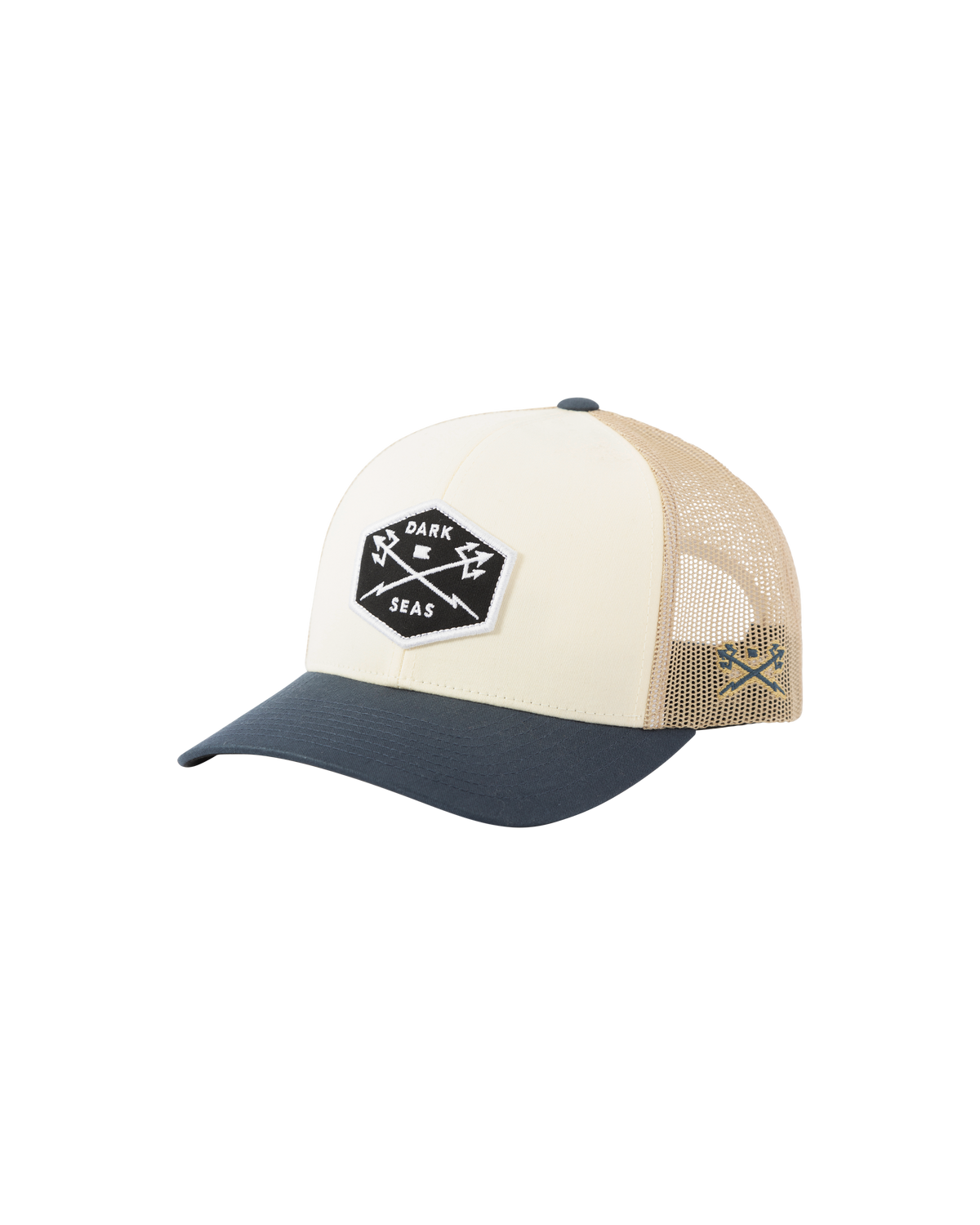 Dark Seas 'Progress' Cap - White/Navy-1