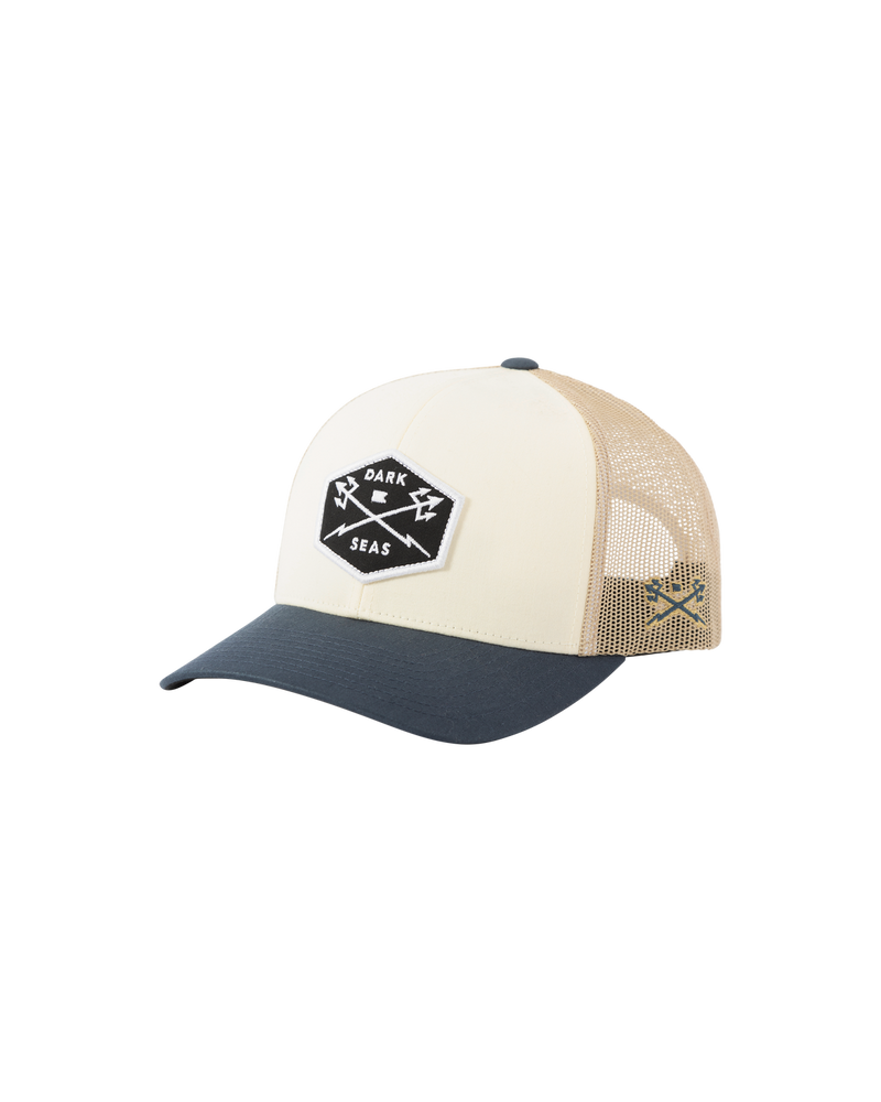Dark Seas 'Progress' Cap - White/Navy-1