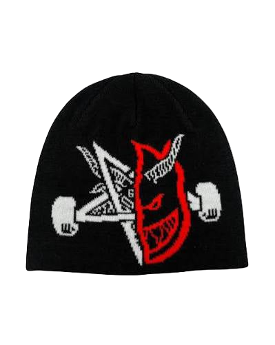 Thrasher x Spitfire 'Trash & Burn' Skully Beanie-1