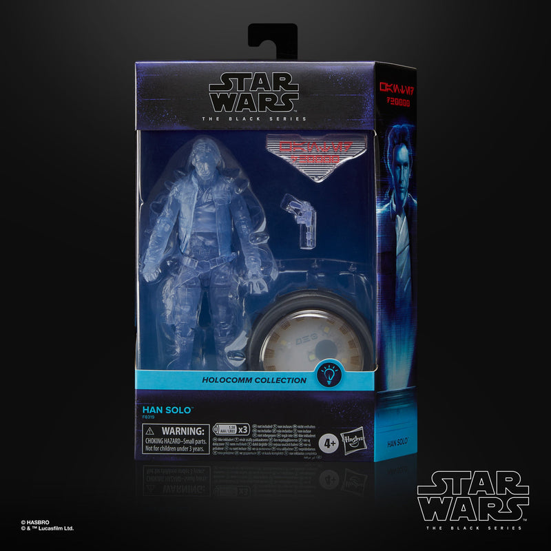 Star Wars The Black Series Holocomm Collection Han Solo - Exclusive-1