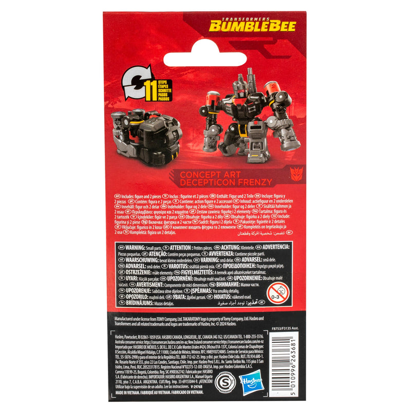 Transformers Studio Series Core Transformers: Bumblebee Concept Art Frenzy-3