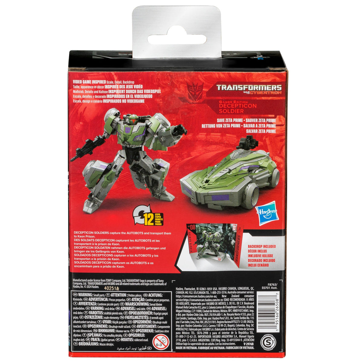 Transformers Studio Series Deluxe Transformers: War for Cybertron 08 Decepticon Soldier-5