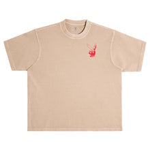 Color Bars X Playboy 'Flames 2.0 Boxy Fit' Tee - Burro-1