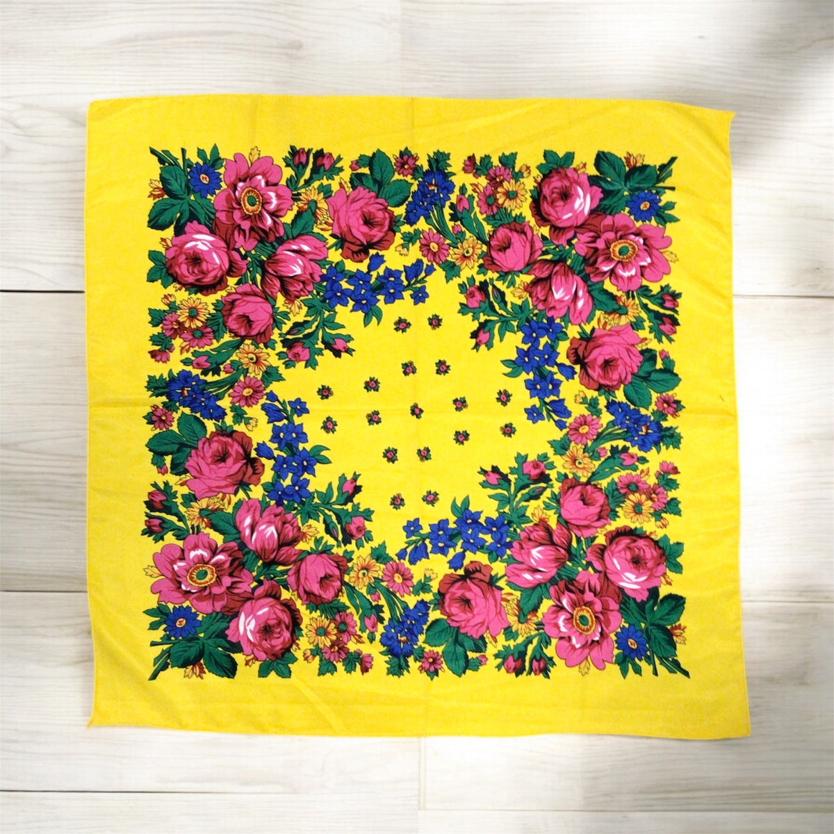 Sunshine (Yellow ) Kokum Scarf-3