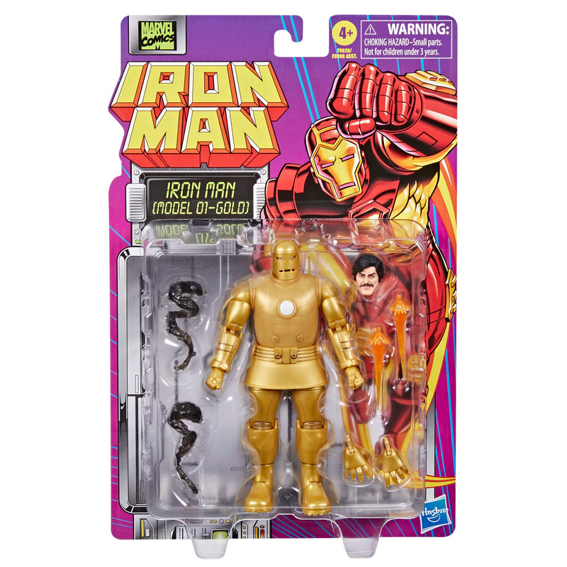 Marvel Legends Series Iron Man (Model 01 - Gold)-1