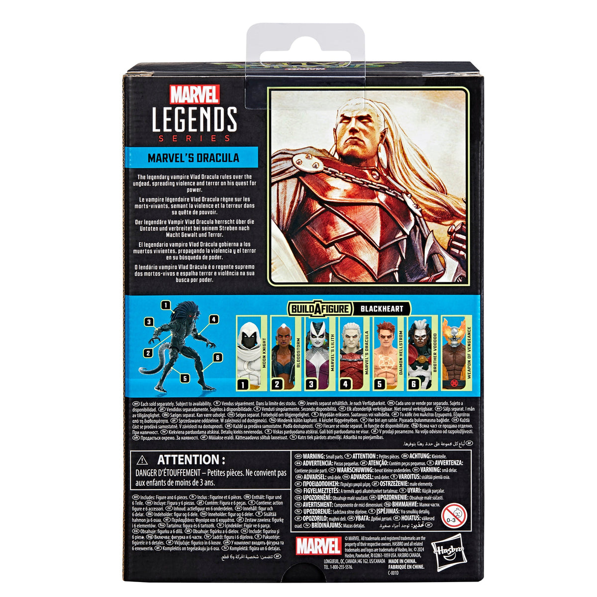 Marvel Legends Series Strange Tales Marvel's Dracula -  Black Heart BAF-3