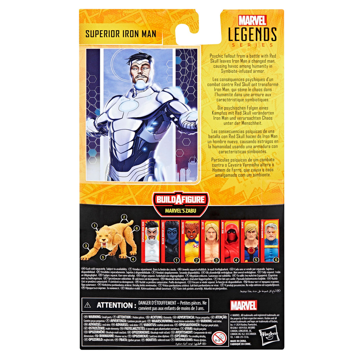 Marvel Legends Series - Superior Iron Man  - Zabu Baf-11