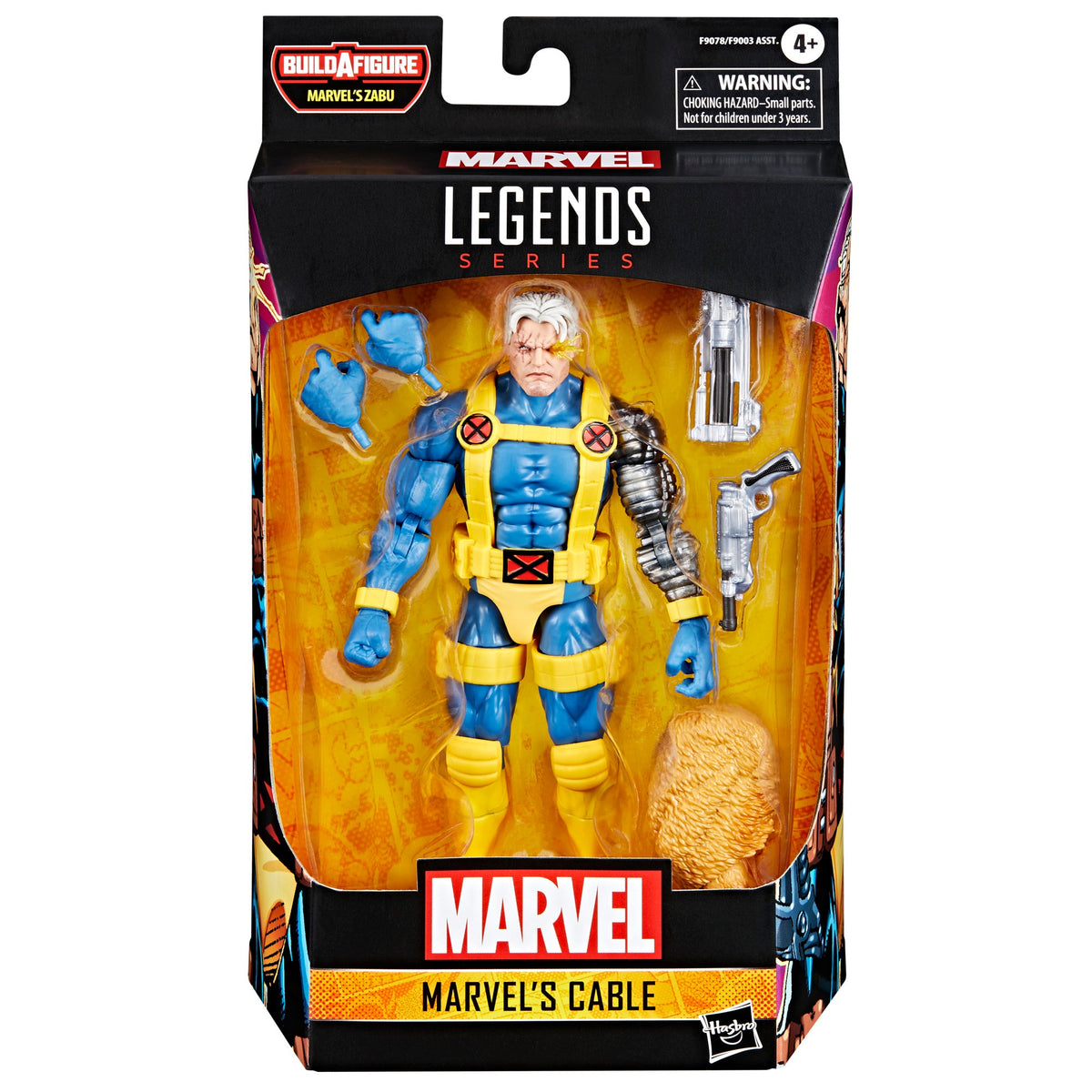 Marvel Legends Series - Marvel's Cable - Zabu Baf-1