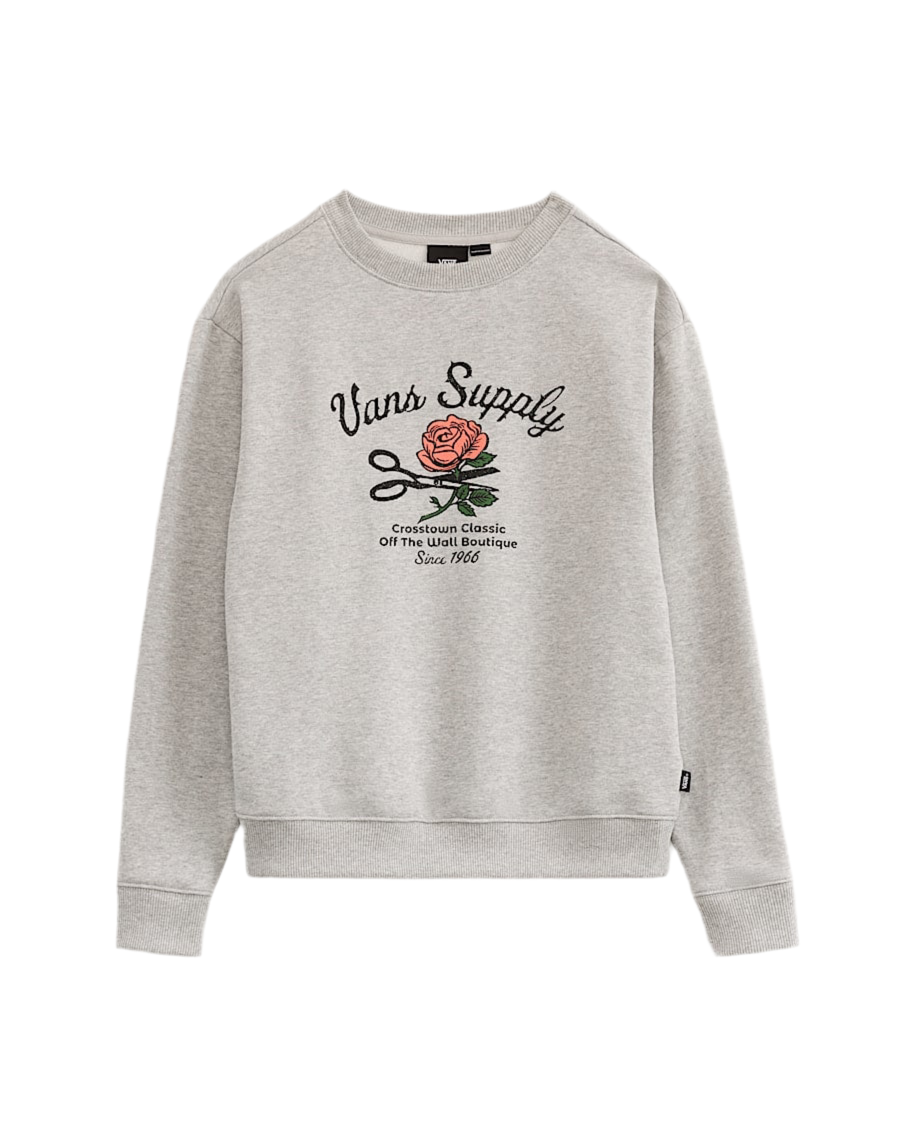 Vans 'Supply Boutique' Crewneck - Grey-1