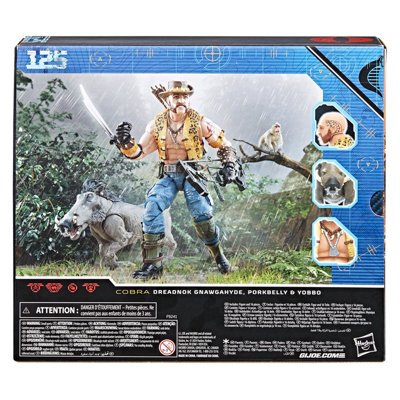 G.I. Joe Classified Series #125, Dreadnok Gnawgahyde and pets Porkbelly & Yobbo-15