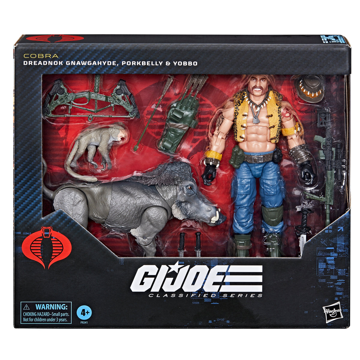 G.I. Joe Classified Series #125, Dreadnok Gnawgahyde and pets Porkbelly & Yobbo-14
