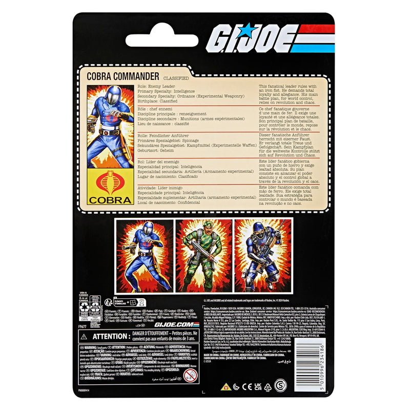 G.I. Joe Classified Series Retro Cardback Cobra Commander-6