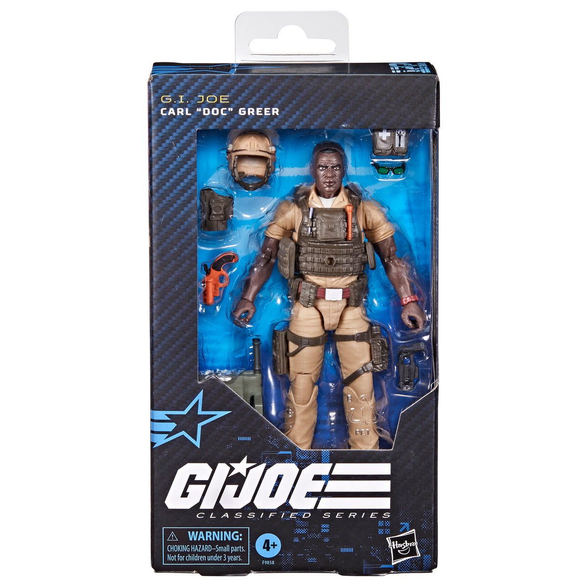 G.I. Joe Classified Series #122, Carl "Doc" Greer-8