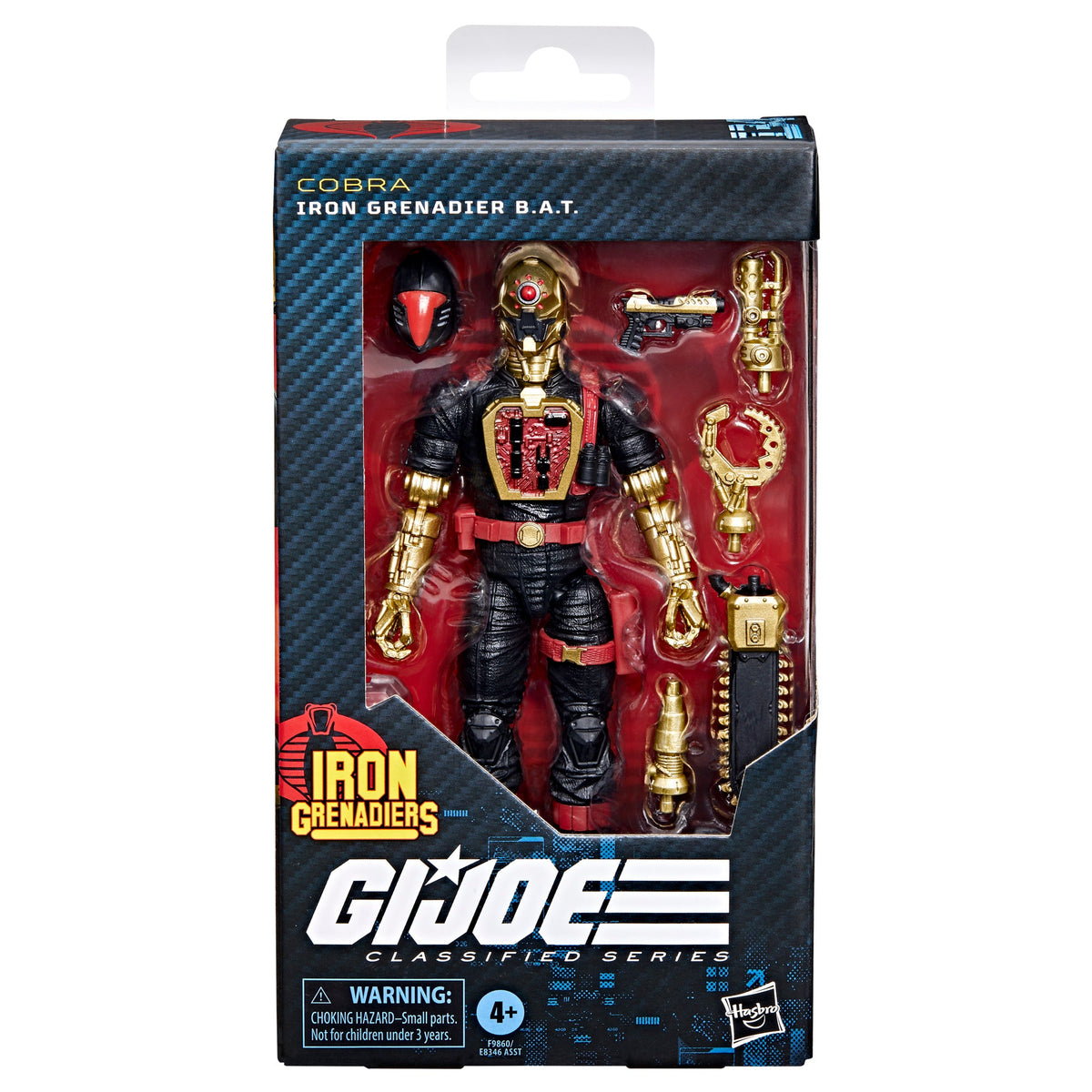 G.I. Joe Classified Series #134 Iron Grenadier B.A.T.-7
