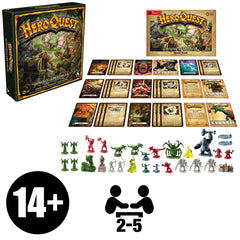 Avalon Hill HeroQuest Jungles of Delthrak Quest Pack-8