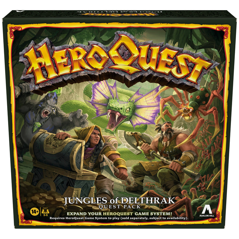 Avalon Hill HeroQuest Jungles of Delthrak Quest Pack-2