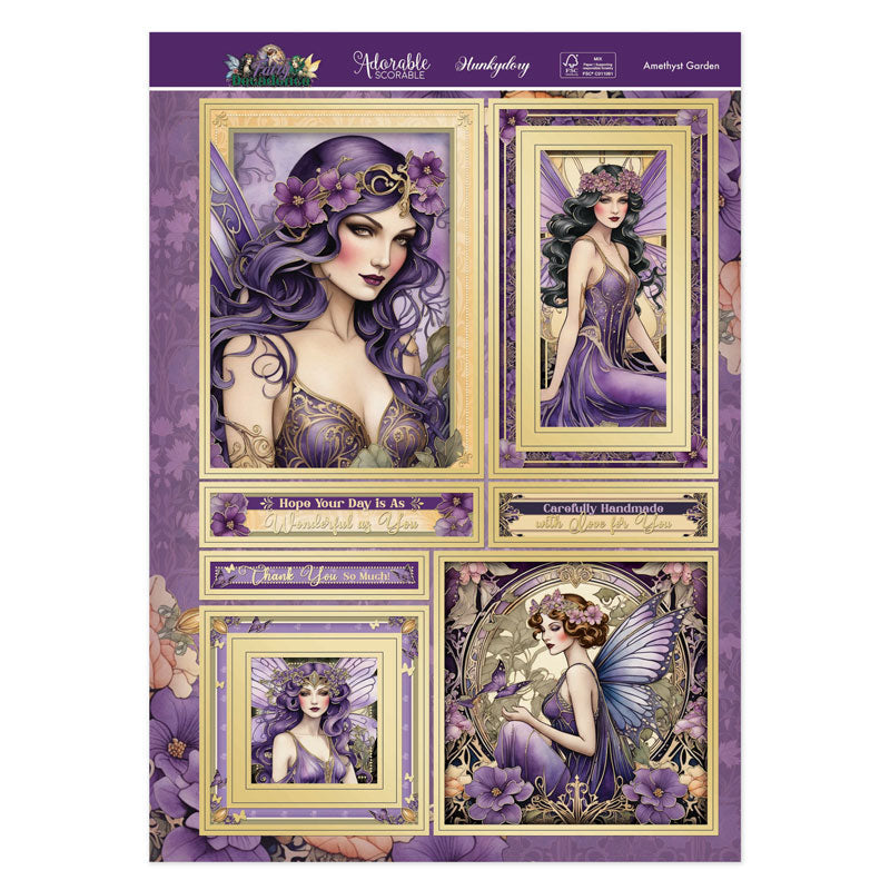 Amethyst Garden Luxury Topper Set-2