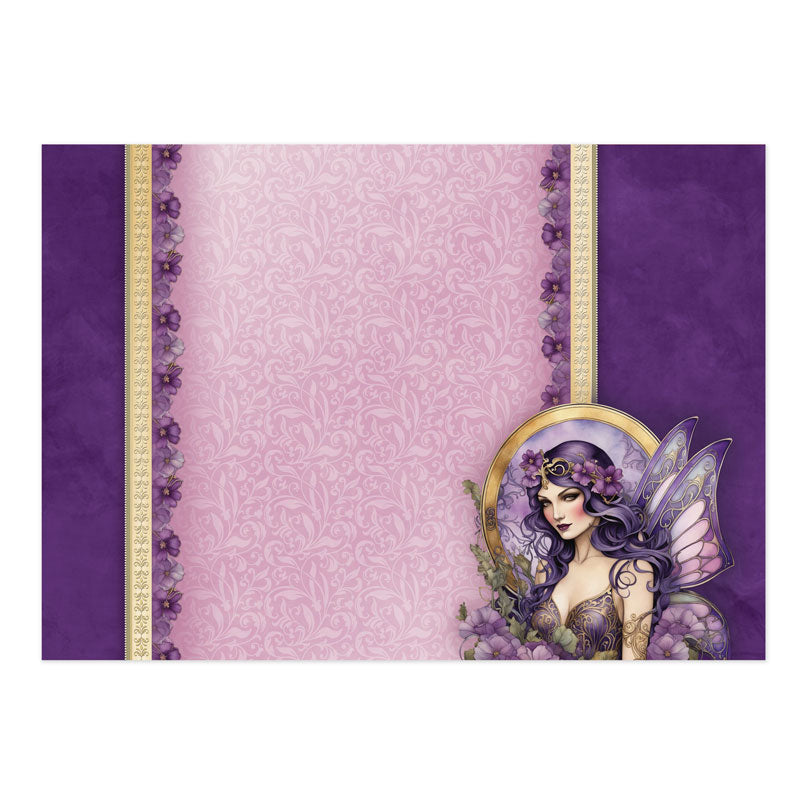 Amethyst Garden Luxury Topper Set-3
