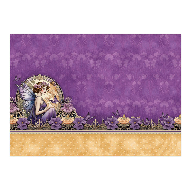 Amethyst Garden Luxury Topper Set-4