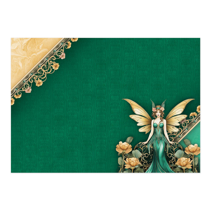 Emerald Dreams Luxury Topper Set-4