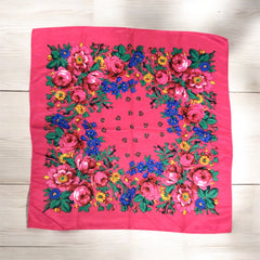 Pink Kokum Scarf-3