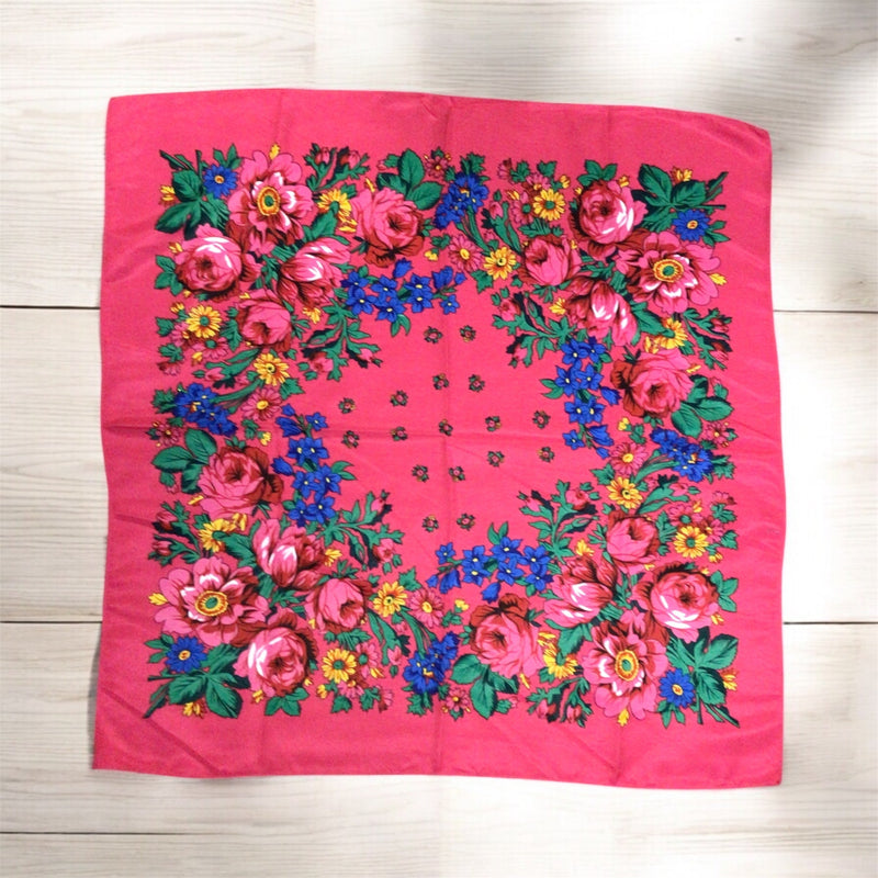 Pink Kokum Scarf-3