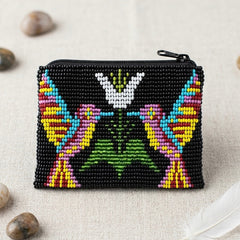 HummingBird Beaded coin purses-9