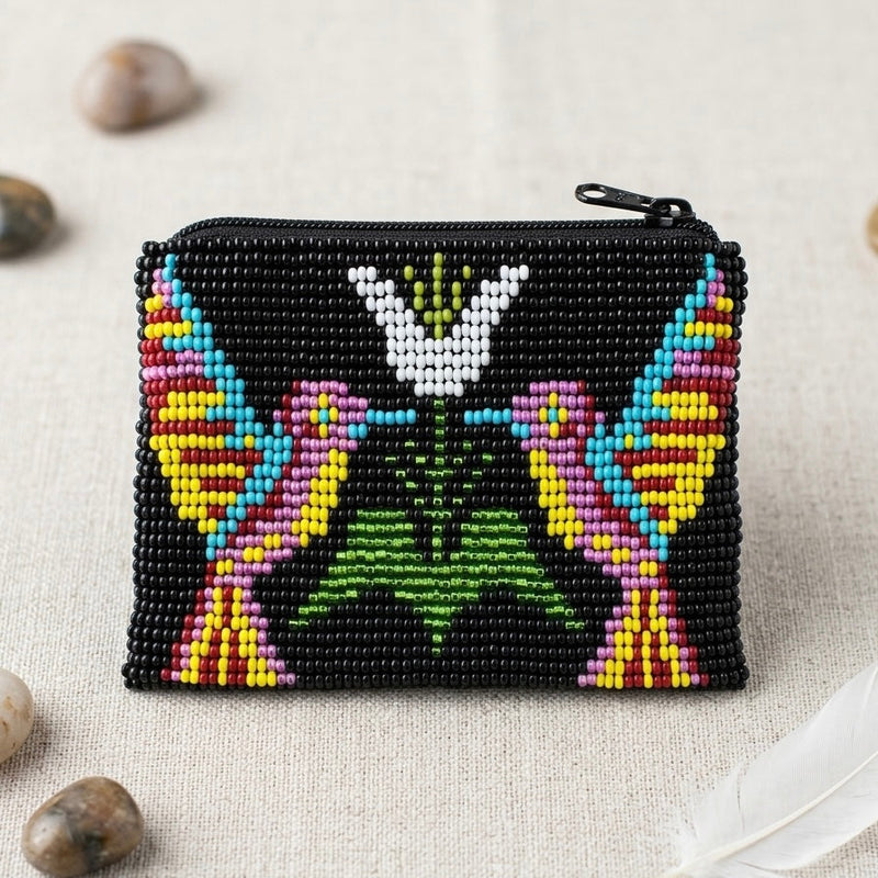 HummingBird Beaded coin purses-9