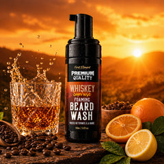 Foaming Beard Wash - Whiskey Sunrise-2