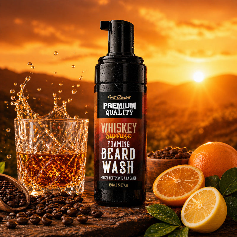 Foaming Beard Wash - Whiskey Sunrise-2
