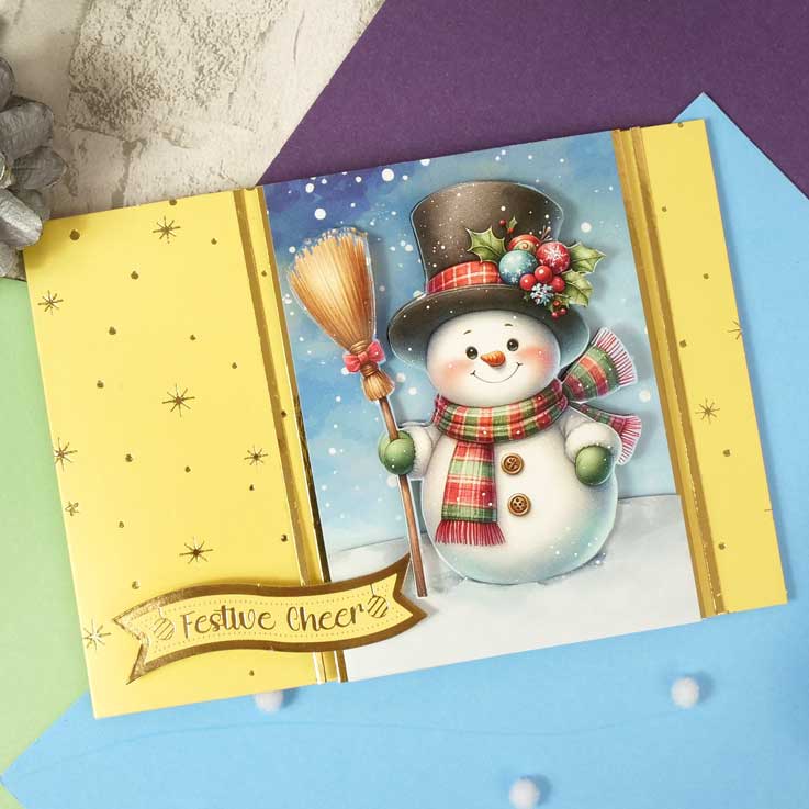 Festive Foiled Blanks - A5-6