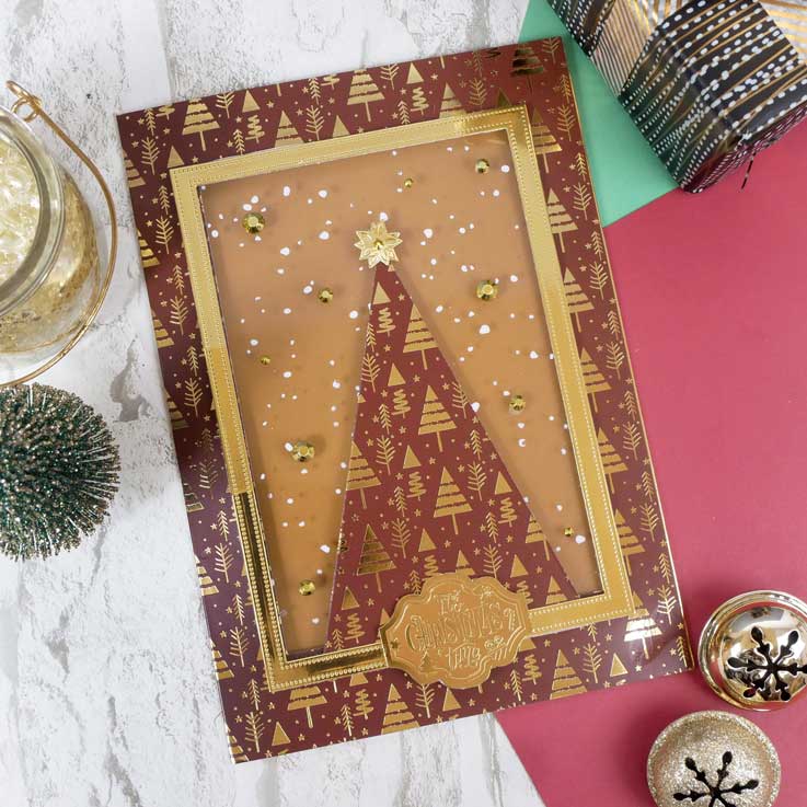 Festive Foiled Blanks - A5-5