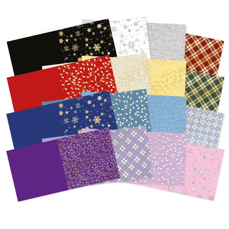 Festive Foiled Blanks - 6" x 6"-1